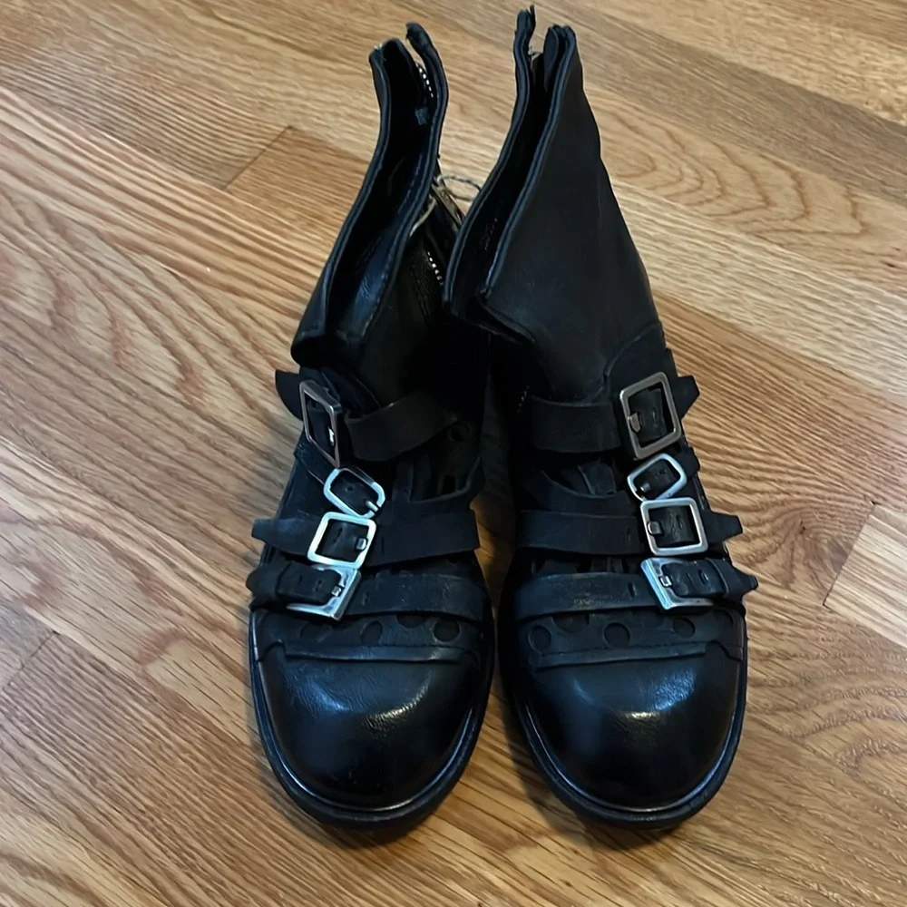 Free People x A.S.98 Vivi Buckle Boots Size 37 EU or 6 US - Picture 6 of 15